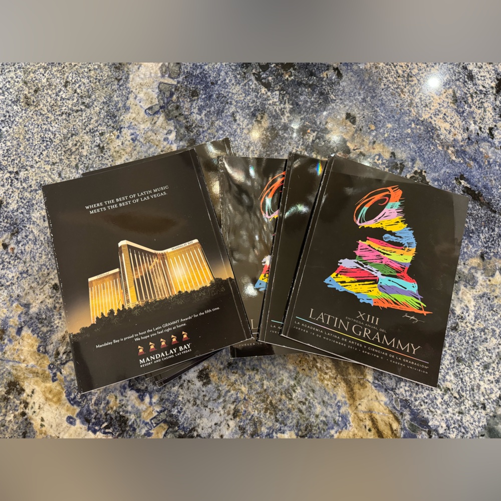 Vintage Latin Grammys programs